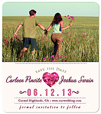"Devoted" Save the Date Magnet